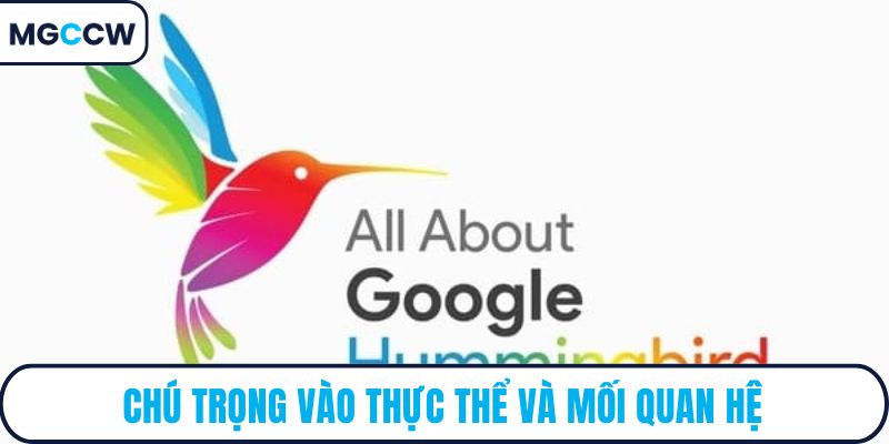 Chú trọng vào thực thể và mối quan hệ