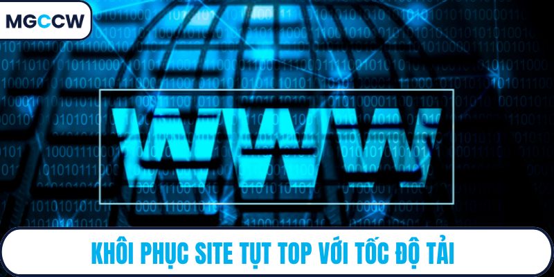 Khôi phục site tụt top với tốc độ tải