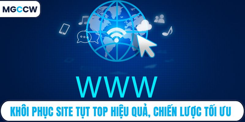 Khôi phục site tụt top