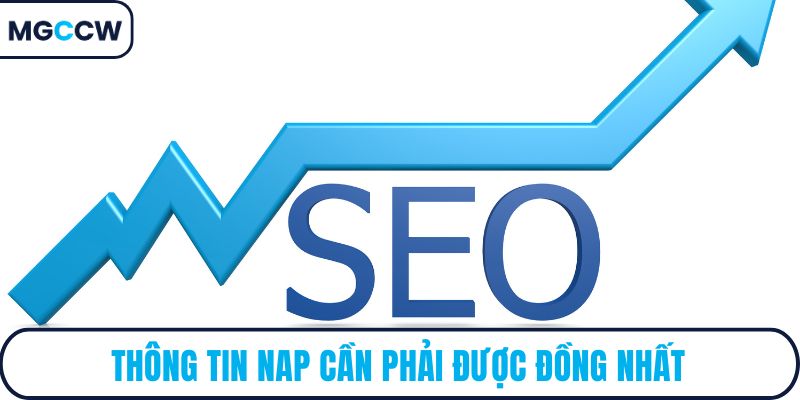 Thông tin NAP cần phải được đồng nhất