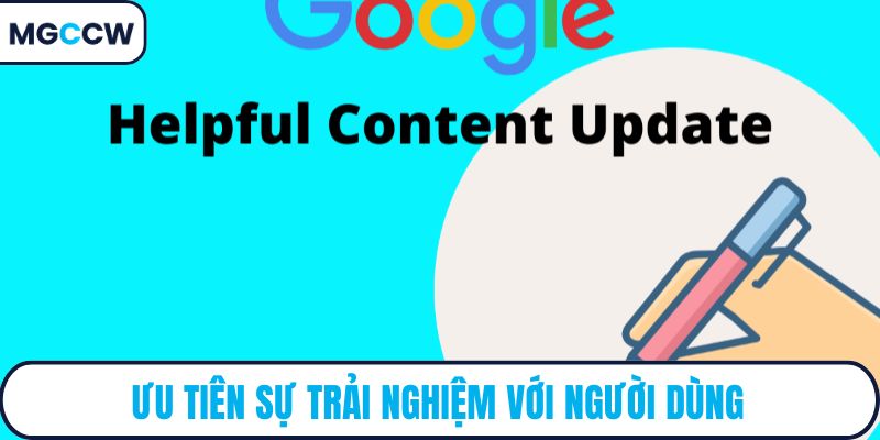 Ưu tiên sự trải nghiệm với người dùng